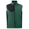 3702 SOFTSHELL VEST FOREST GREEN XS