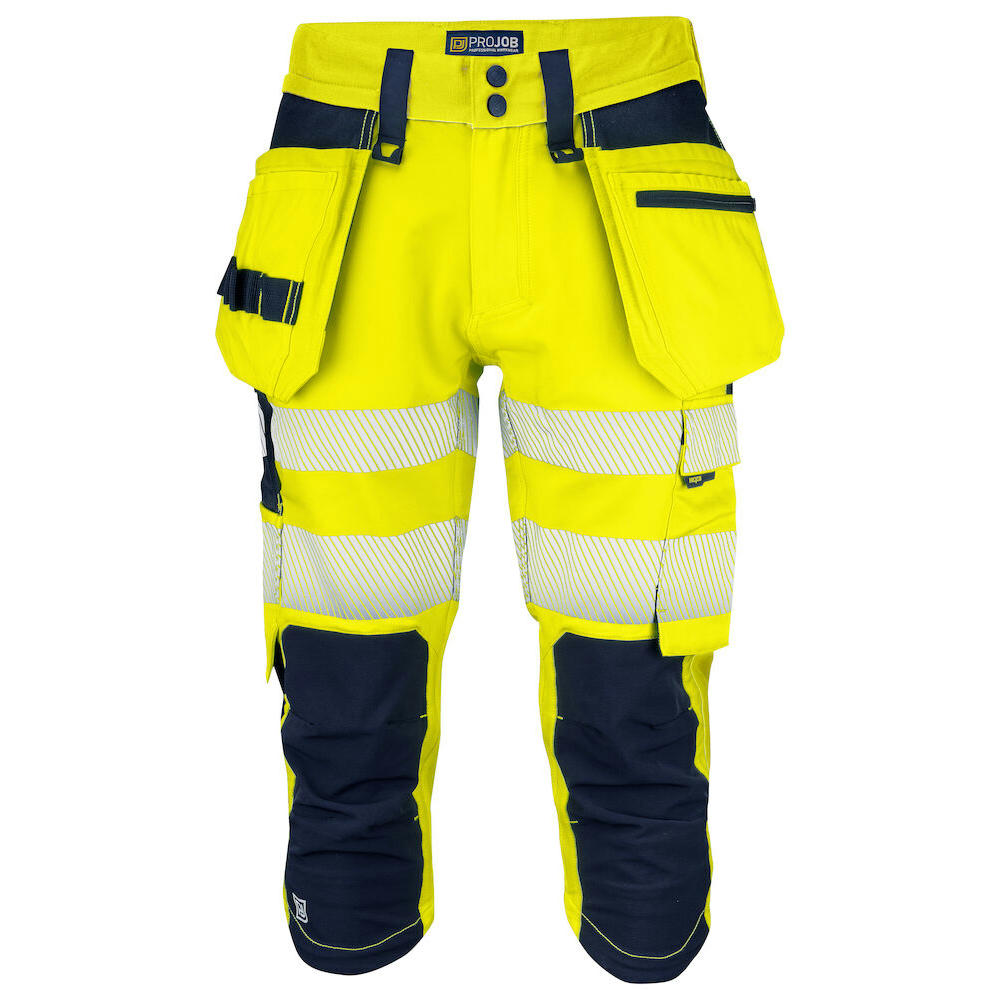 6577 PANTALÓN PIRATA CL.2/1 AMARILLO/MARINO C44