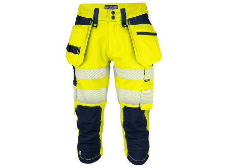 6577 PANTALÓN PIRATA CL.2/1 AMARILLO/MARINO C44