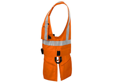 6704 VEST HV ORANGE XS