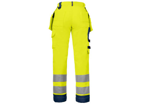 6519 PANTALON MUJER EN ISO 20471 AMARILLO-AZU C34