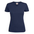 HEAVY V-NECK T-SHIRT LADIES MARINO XS