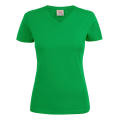 HEAVY V-NECK T-SHIRT LADIES FRESH GREEN XS