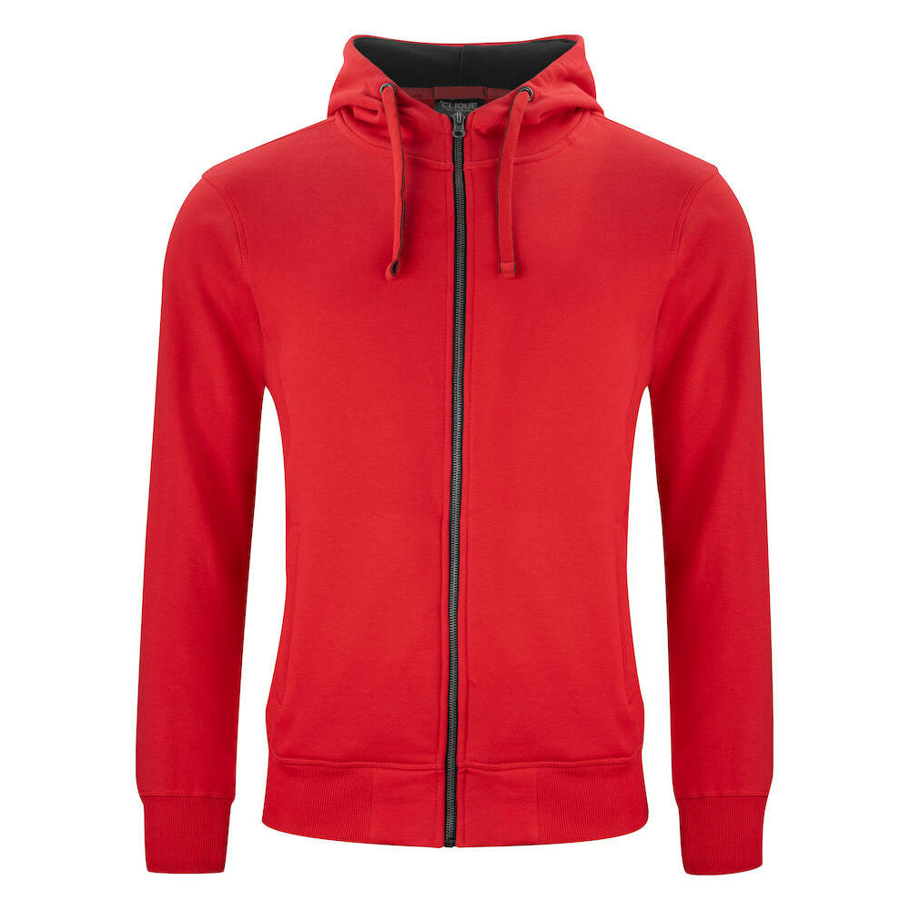 CLASSIC HOODY FULL ZIP ROJO XS