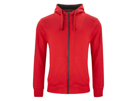 CLASSIC HOODY FULL ZIP ROJO XS