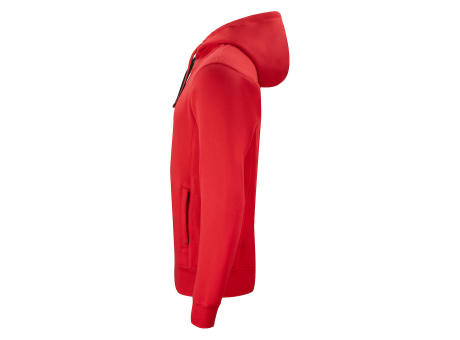 CLASSIC HOODY FULL ZIP ROJO XS