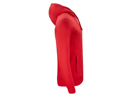 CLASSIC HOODY FULL ZIP ROJO XS