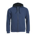 CLASSIC HOODY FULL ZIP AZUL MARENGO XS