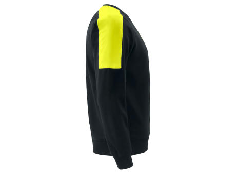 2125 SWEATSHIRT NEGRO/AMARILLO XS