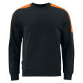 2125 SWEATSHIRT NEGRO/NARANJA XS