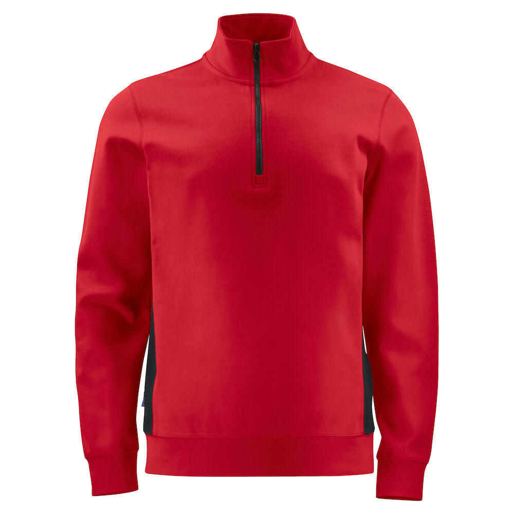 2128 SWEATSHIRT 1/2 ZIP ROJO XS