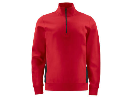 2128 SWEATSHIRT 1/2 ZIP ROJO XS