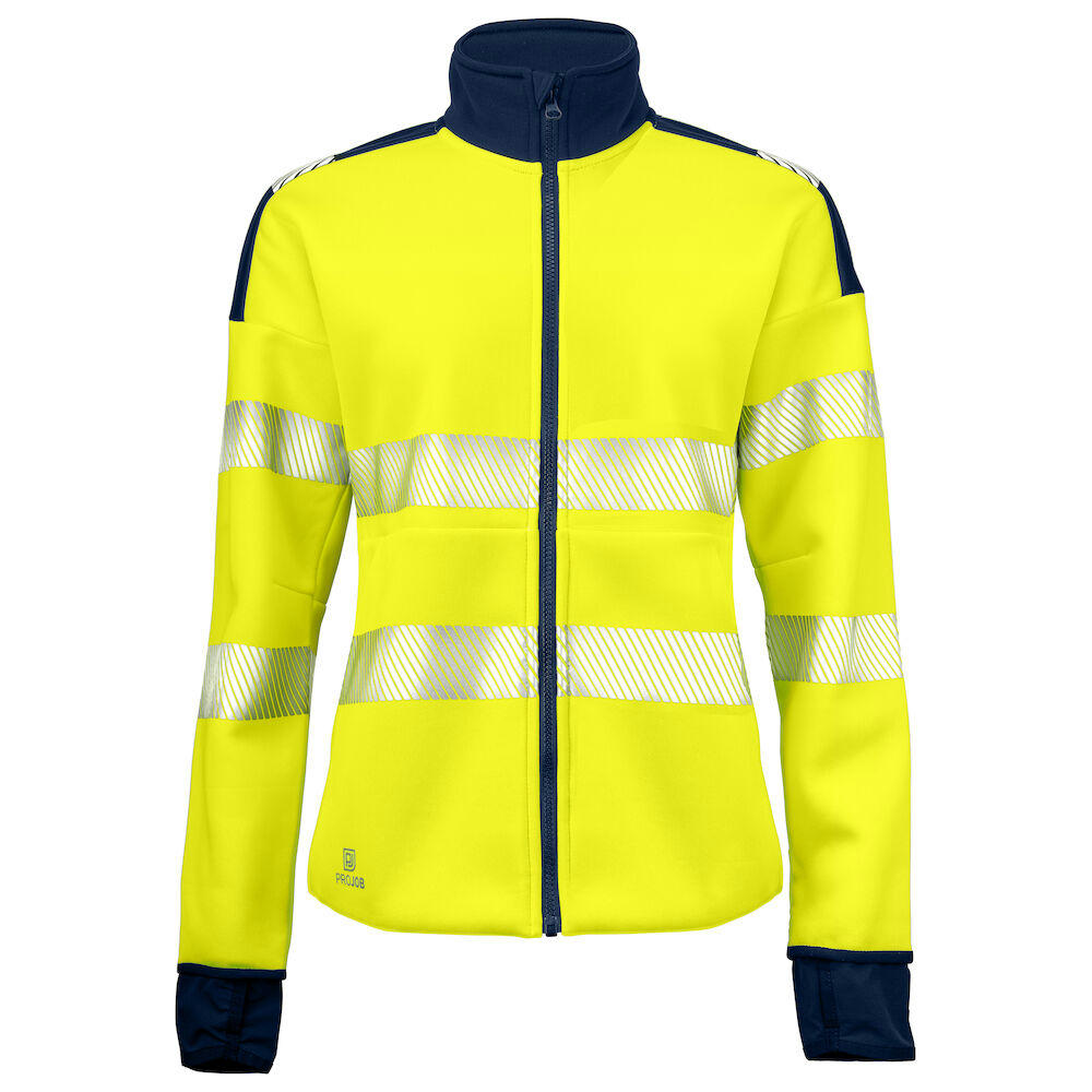 6111 SUDADERA CL.3/2 LADIES AMARILLO/MARINO XS