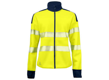 6111 SUDADERA CL.3/2 LADIES AMARILLO/MARINO XS