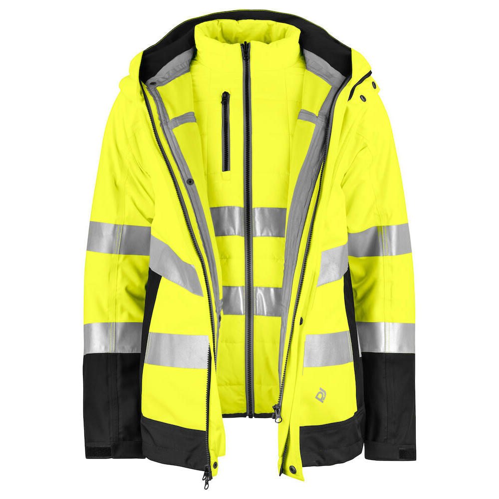 6445 FUNCTIONAL JACKET 3-IN-1 AMARILLO XS
