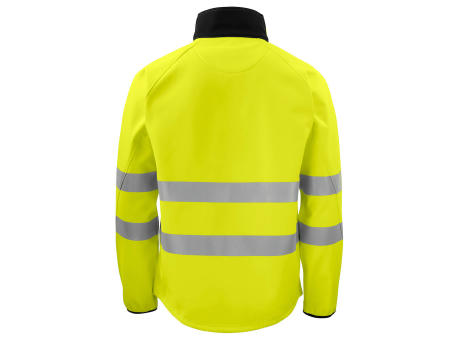 6432 SOFTSHELL JACKET CL.3/2 AMARILLO/NEGRO XS