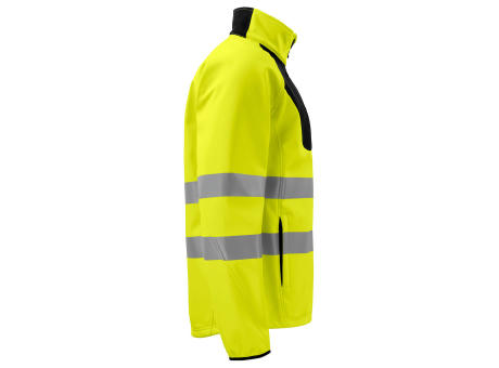 6432 SOFTSHELL JACKET CL.3/2 AMARILLO/NEGRO XS