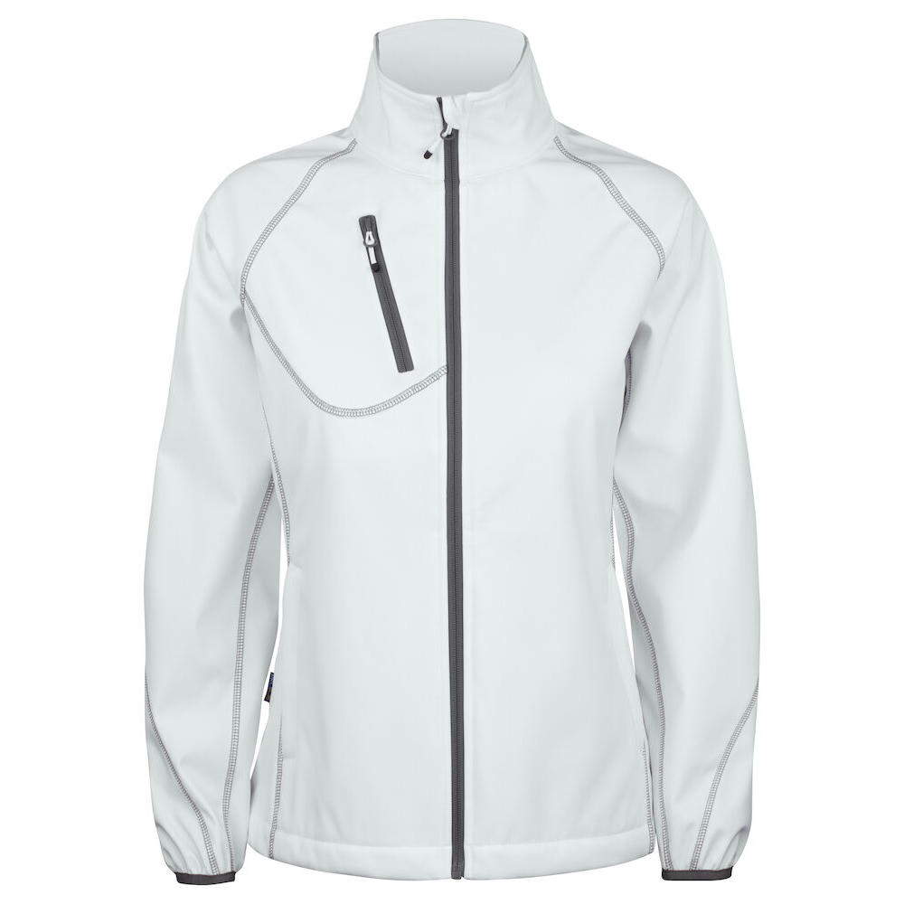 2423 SOFTSHELL JACKET LADIES BLANCO XS