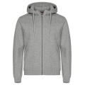 MIAMI HOODY FZ GRIS MARENGO XS