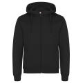 MIAMI HOODY FZ NEGRO XS