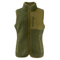 KINGSLEY VEST WOMAN MOSS GREEN XS