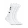PROGRESS INDOOR 3-PACK SOCK WHITE 28/30