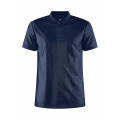CORE UNIFY POLO SHIRT BLAZE MELANGE XS