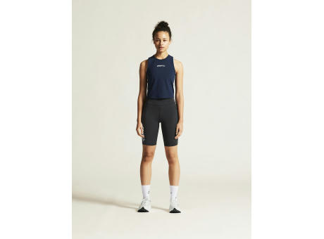 RUSH 2.0 CROP SINGLET NAVY XS