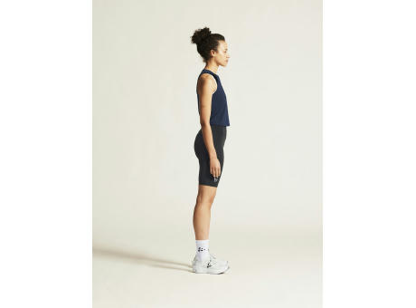 RUSH 2.0 CROP SINGLET NAVY XS