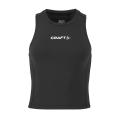 RUSH 2.0 CROP SINGLET BLACK XS