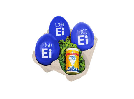 LogoEi 3er mit Salz - Blau
