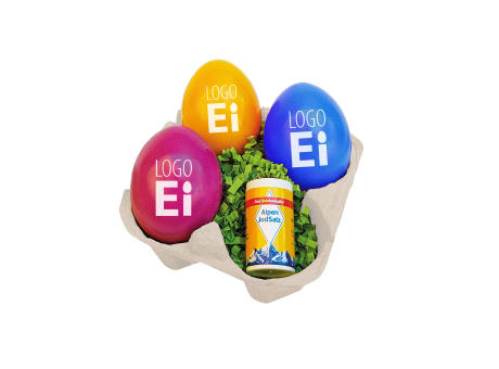 LogoEi 3er mit Salz - Bunt