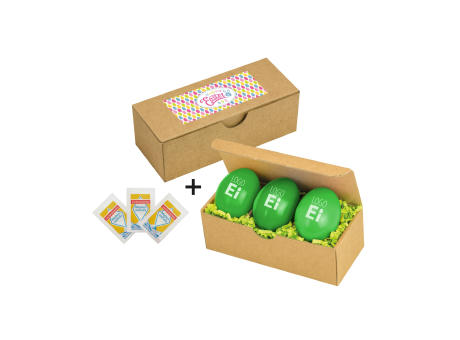LogoEi 3er Snack-Box - Grün