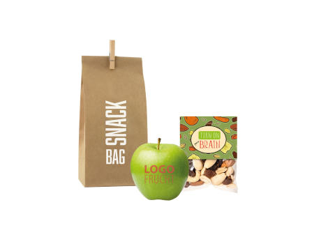 LogoFrucht Power Snack Bag - Grün - Raspberry
