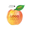 LogoFrucht Apfel rot - Strawberry + Apfelblatt