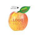LogoFrucht Apfel rot - Raspberry + Apfelblatt