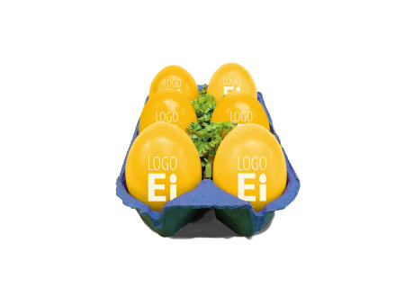 LogoEi 6er-Box - Blau - Gelb