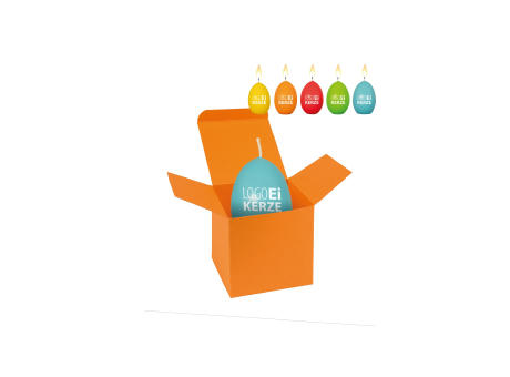 ColorBox LogoEi Kerze - Orange