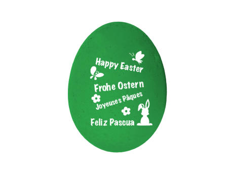 Happy Egg Frohe Ostern - Grün