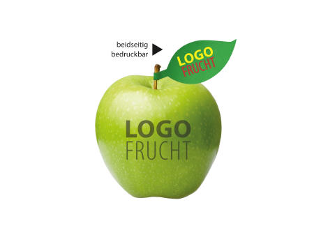 LogoFrucht Apfel grün - Blackberry + Apfelblatt
