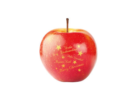 LogoFrucht Apfel Happy Christmas