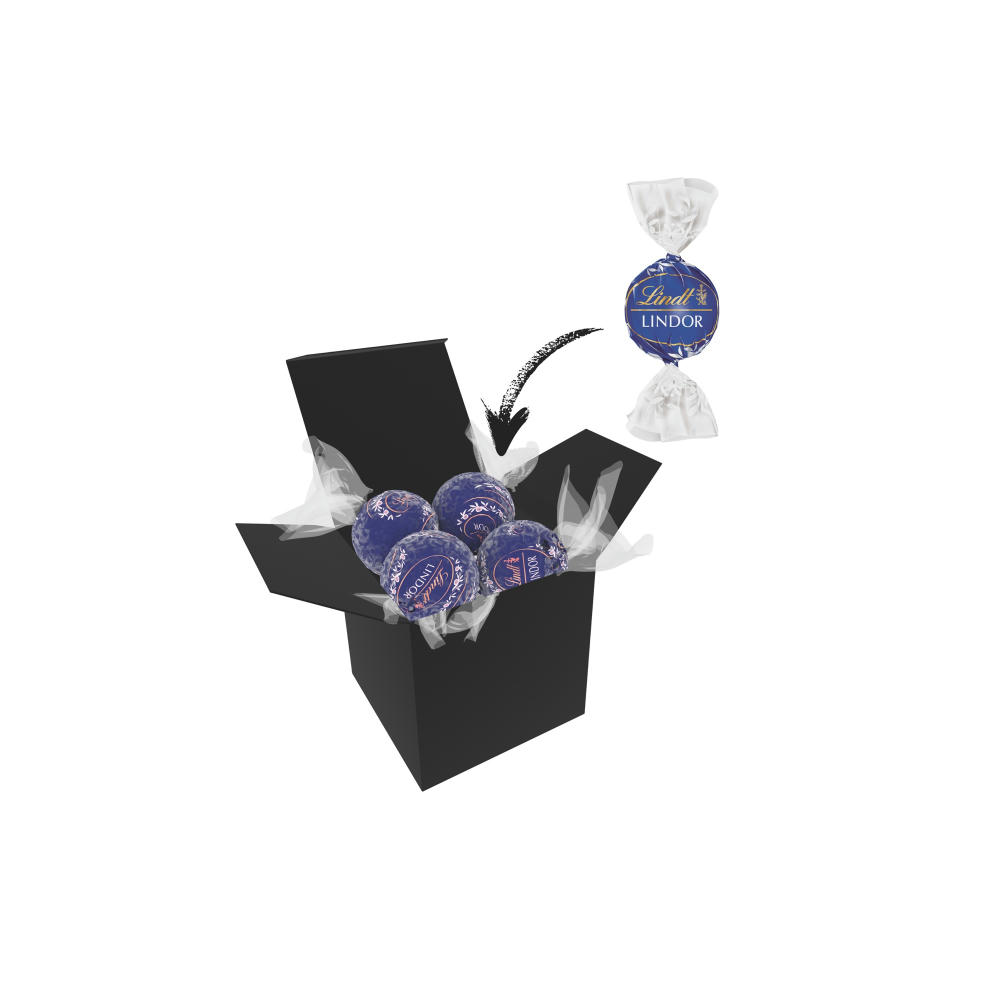 Color Lindor Box - Schwarz - Feinherb