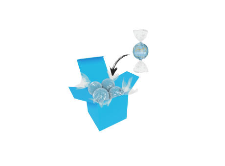 Color Lindor Box - Hellblau - Stracciatella