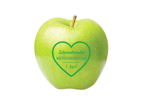 Apfel grün "Weltgesundheitstag“