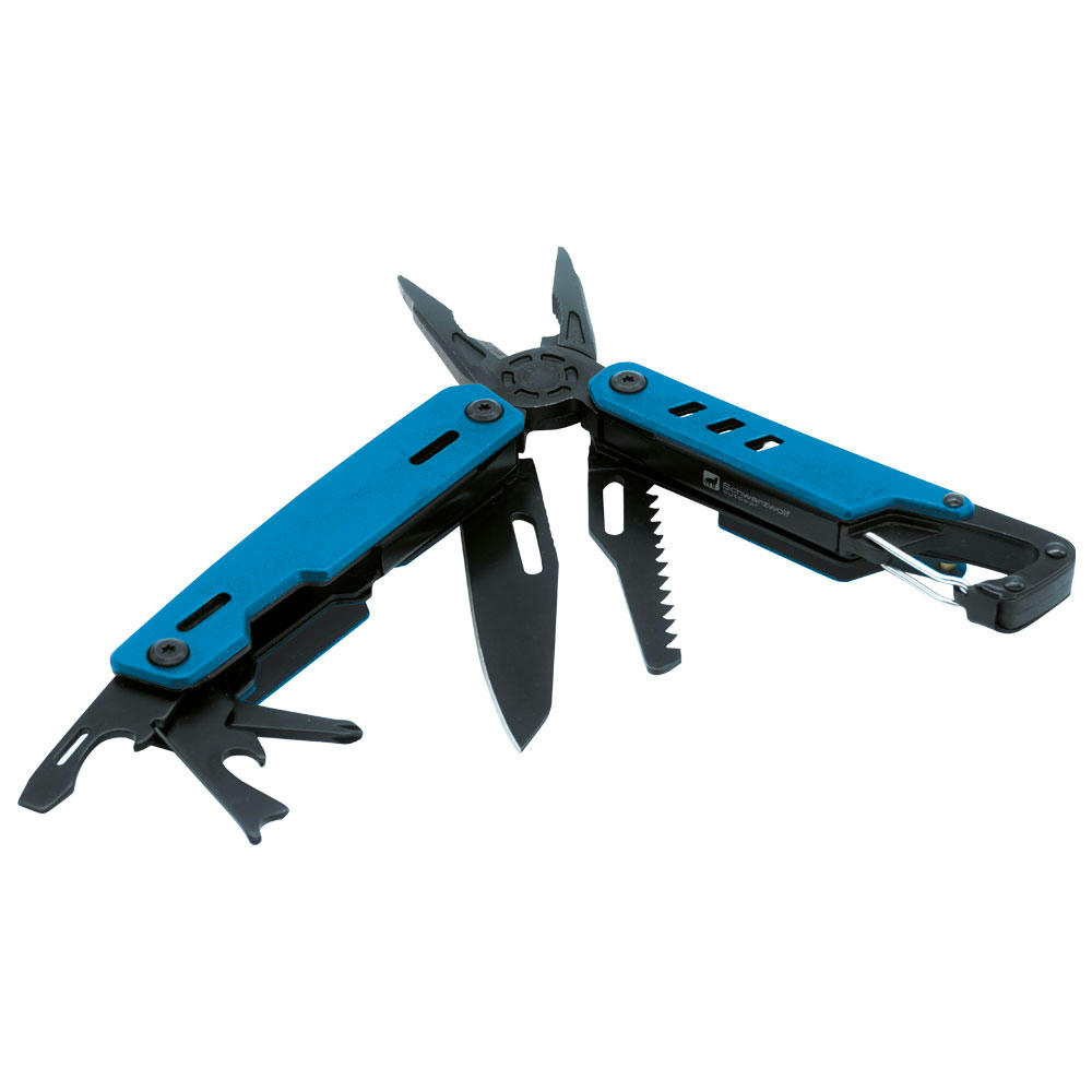 Schwarzwolf outdoor® NOBLE Multitool blau