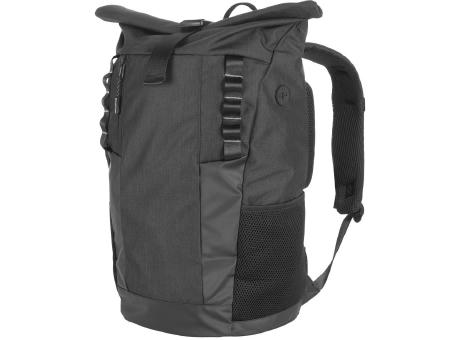 Schwarzwolf outdoor® ELBERT Rolltop-Rucksack schwarz