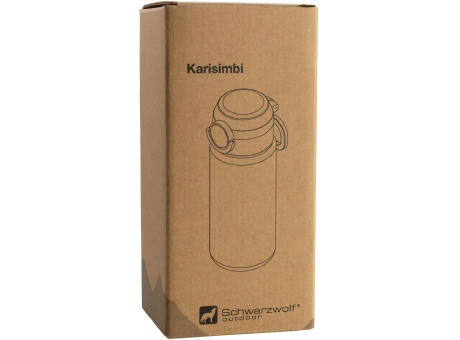 Schwarzwolf outdoor® KARISIMBI Tritan-Trinkflasche, 650 ml