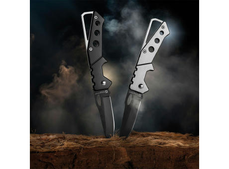 Schwarzwolf outdoor® GEDIZ Taschenmesser, silber