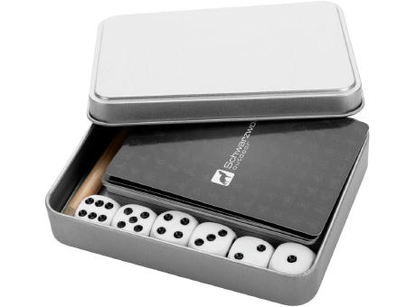 Schwarzwolf outdoor® YARRA Reiseset bestehend aus Spielkarten und Würfeln