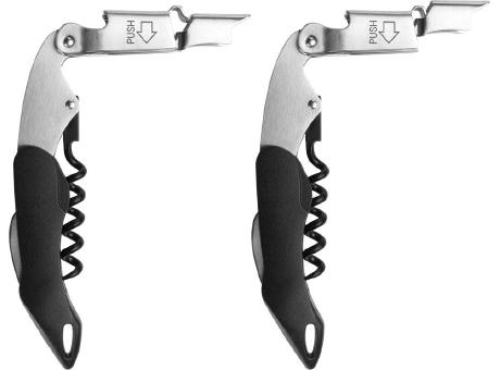 Vanilla Season® MINNIPA Weinset aus Korkenzieher und Vakuumverschluss